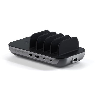 satechi dock5 multi-device charging station with wireless charging